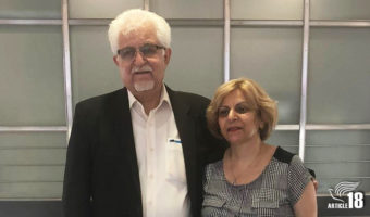 کشیش ویکتور بت‌تمرز و همسرش  پس از ترک ایران: به حق خواهی خود ادامه می‌دهیم