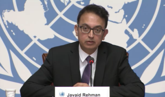 گزارش جاوید رحمان؛ از سرکوب معترضان آبان تا درخواست آزادی زندانیان عقیدتی
