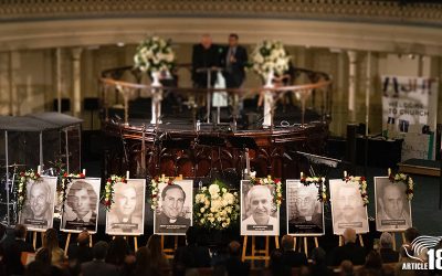مراسم یادبود مسیحیان ایرانی که بعد از انقلاب کشته شده‌اند، در لندن  برگزار شد