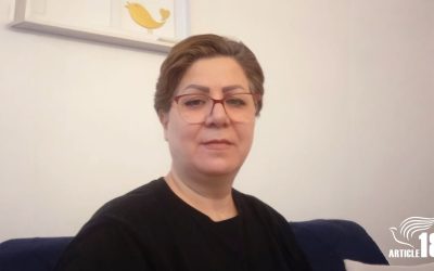 نیره ارجنه، نوکیش مسیحی، دوران محکومیت  زندان را آغاز کرد