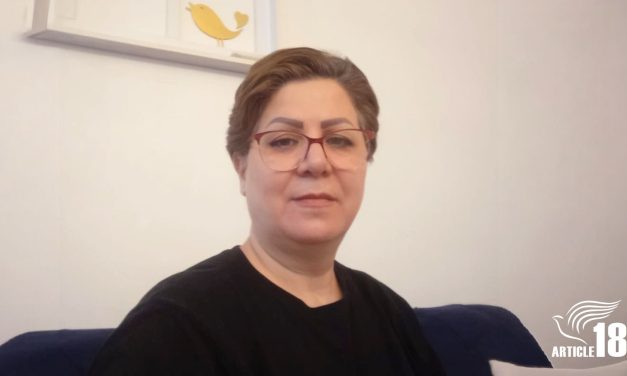 نیره ارجنه، نوکیش مسیحی، دوران محکومیت  زندان را آغاز کرد