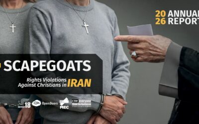 گزارش سالانه: دستگیری دو برابری مسیحیان در سال گذشته