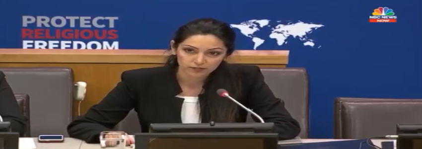 ‘Hold Iran accountable for religious freedom abuses’ – Dabrina Bet-Tamraz at UN