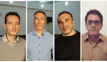 Bahram Nasibov, Eldar Gurbanov, Yusif Farhadov and Nasser Navard Gol-Tapeh