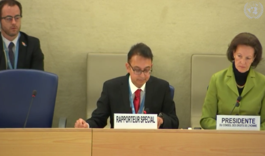 UN rapporteur calls for release of all prisoners of conscience