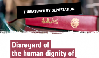 Disregard of the human dignity of refugees in Germany