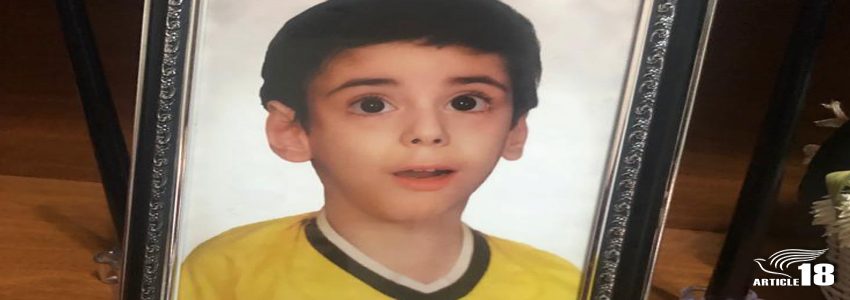 Christian prisoner of conscience mourns death of only child