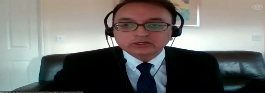 ‘Sovereignty does not give Iran a carte blanche for human rights violations’ – Javaid Rehman