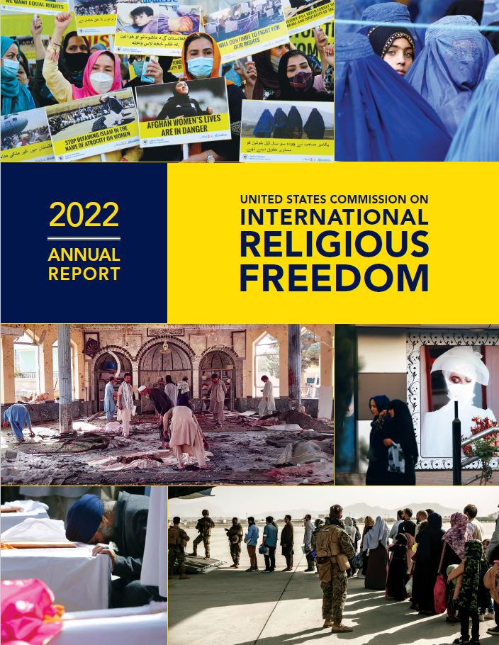 US Commission on International Religious Freedom annual report 2022