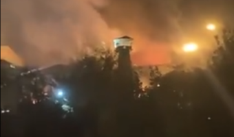 ‘Hellish night’ as Evin Prison set on fire, gunshots heard