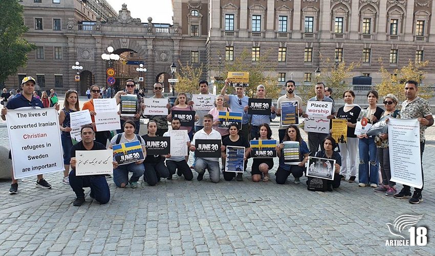 Iranian Christian refugees in Sweden share frustrations at asylum process