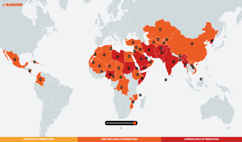 Iran remains among world’s most ‘extreme’ persecutors of Christians – report