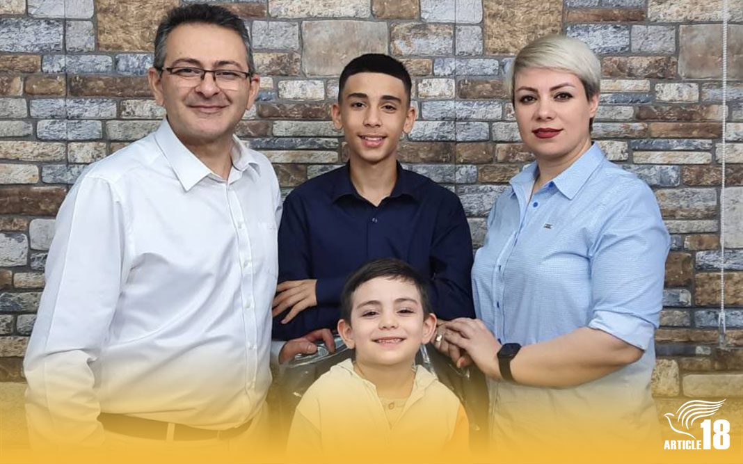 Amid, Sanaz, Danial and Benjamin